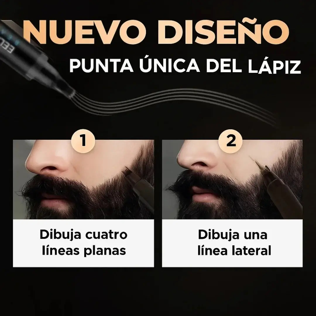 ✨LAPIZ PARA BARBA Y CEJAS 10PRO™. Impecables en segundos ✨