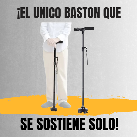 BASTON PLEGABLE CON LINTERNA-TRUSTY CANE ®️