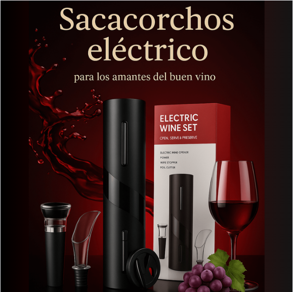 SACACORCHOS ELÉCTRICO