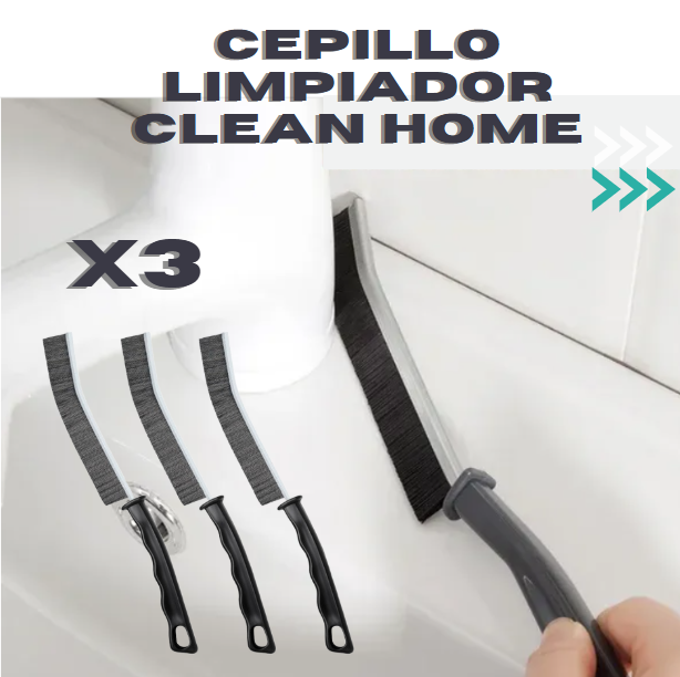 CEPILLO LIMPIADOR - CLEAN HOME. SUPER OFERTA X3