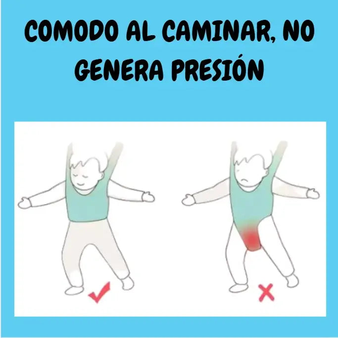 ARNÉS PRIMEROS PASOS. ACOMPAÑA ESTE MOMENTO TAN ESPECIAL SIN AFECTAR TU ESPALDA🎀