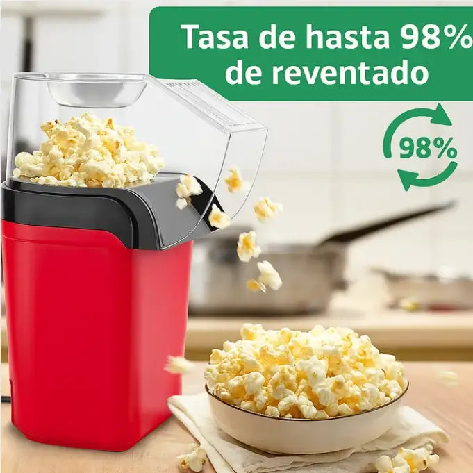 MINI CRISPETERA ELECTRÍCA: PALOMITAS SALUDABLES SIN ACEITE EN MINUTOS 🍿
