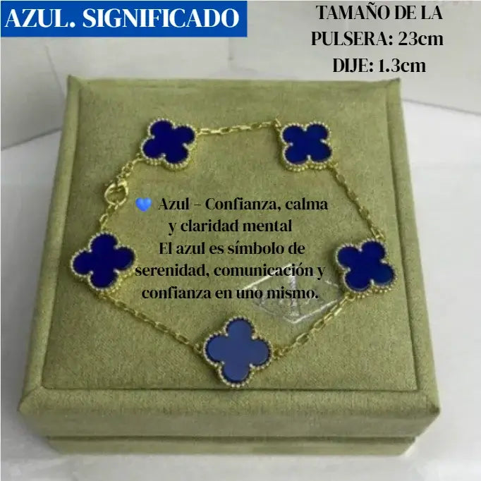 PULSERA TREBOL. “NO SOLO ES UNA PULSERA, ES LO QUE ATRAES CUANDO LA USAS” 🍀