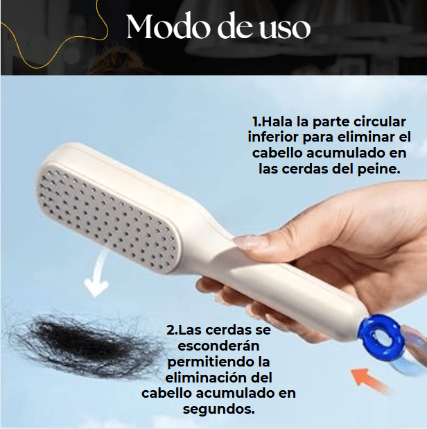 CEPILLO RETRACTIL CON AUTOLIMPIEZA