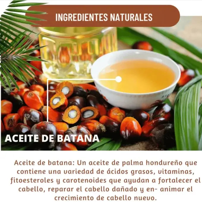 KIT ACEITE DE BATANA. CABELLO QUE HABLA POR TI... RECUPERA TU BRILLO, FUERZA Y CONFIANZA DESDE LA RAÍZ💫