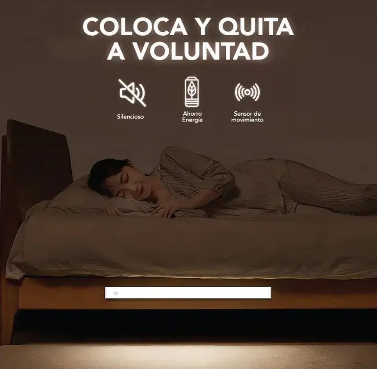 BARRA DE LUZ LED. CAMINA SEGURO Y EVITA TROPIEZOS EN LA OSCURIDAD🌙