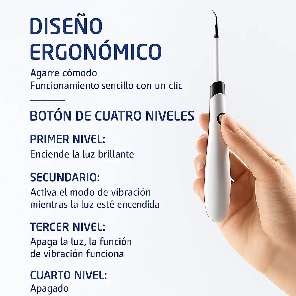 KIT LIMPIADOR ORAL ULTRASÓNICO – DIENTES MÁS LIMPIOS SONRISA MÁS SEGURA