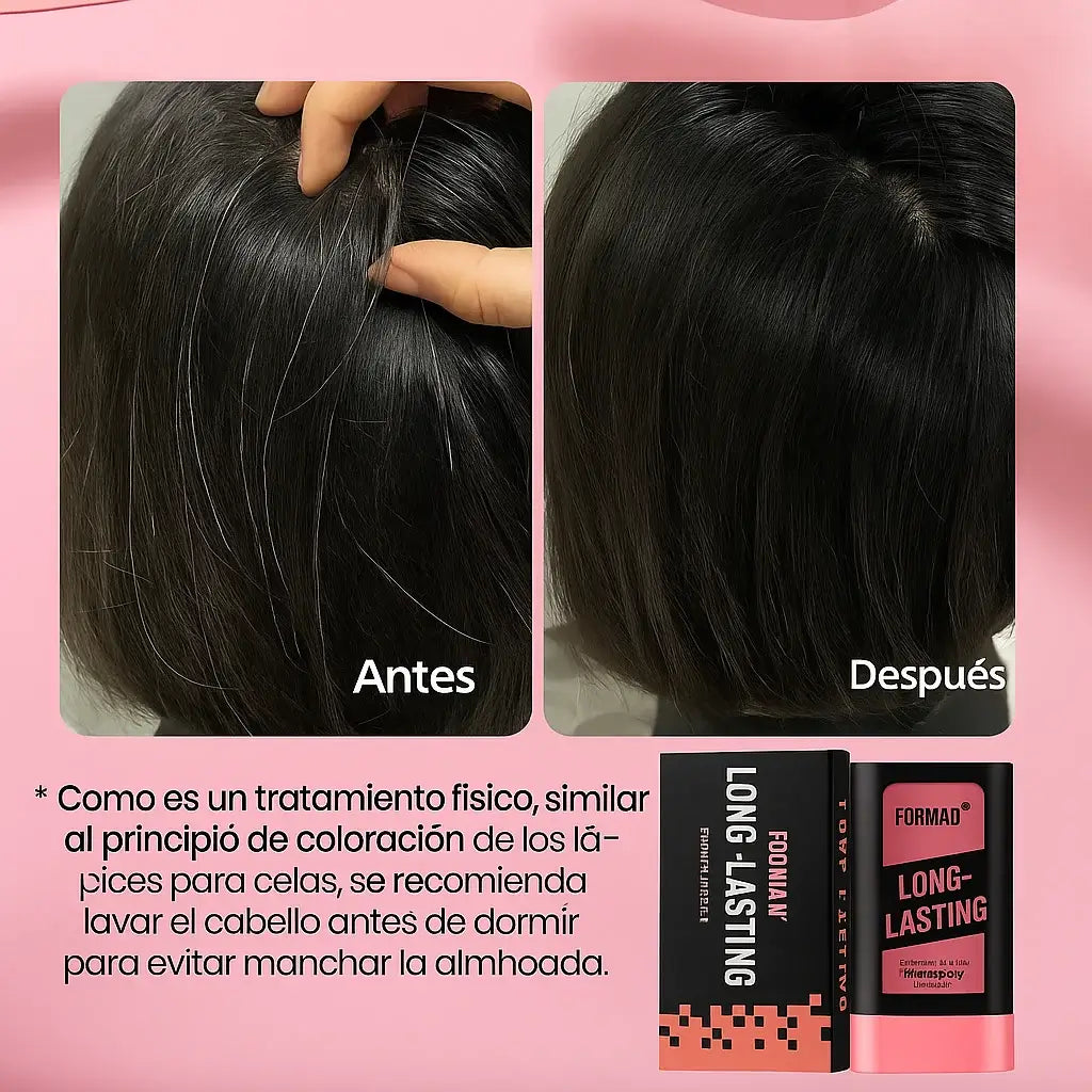 BARRA CUBRE CANAS. PORQUE CADA HEBRA CUENTA… SOLUCIONA TUS CANAS AL INSTANTE SIN MALTRATAR TU CABELLO 🌿