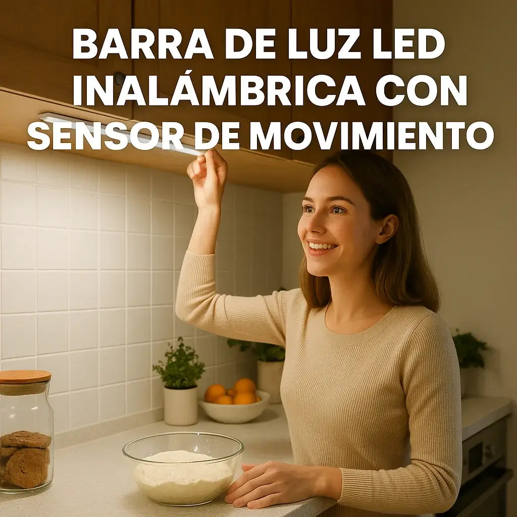 BARRA DE LUZ LED. CAMINA SEGURO Y EVITA TROPIEZOS EN LA OSCURIDAD🌙