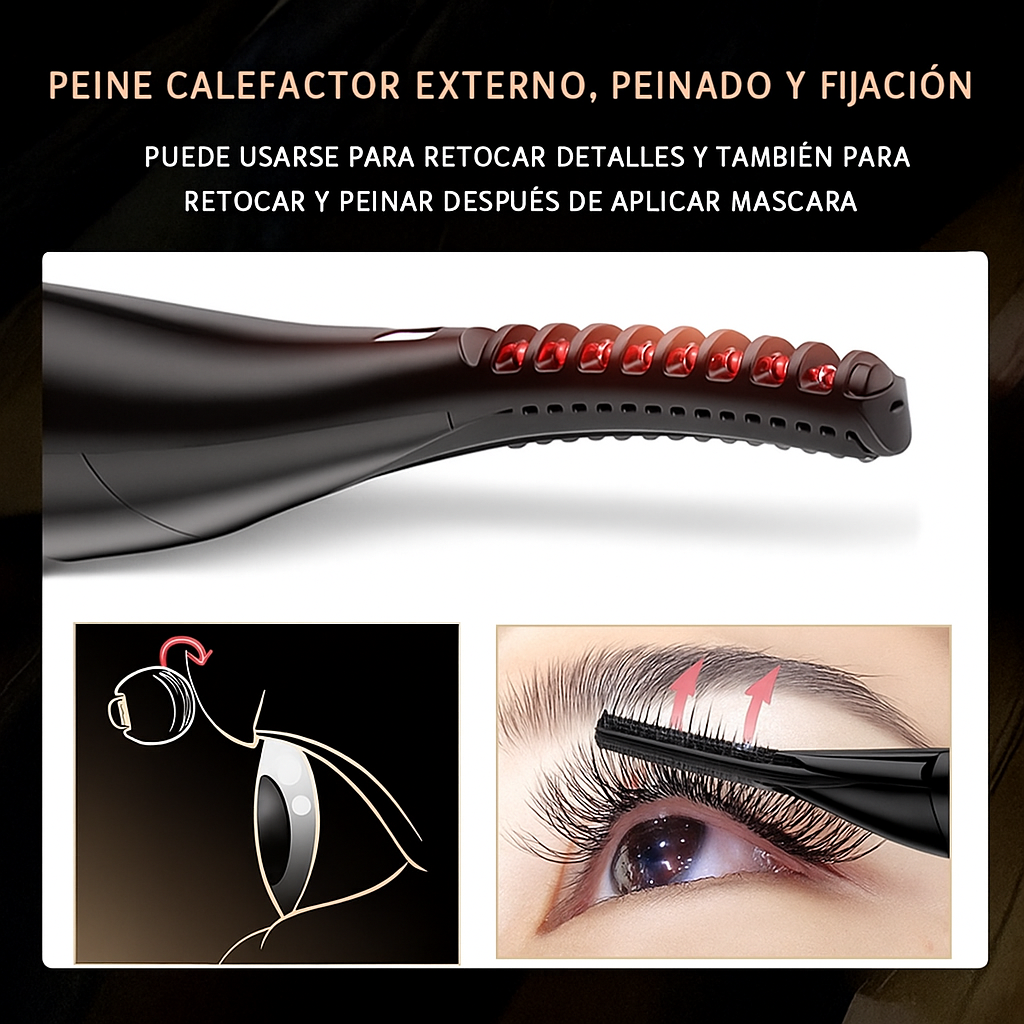 ENCRESPADOR DE PESTAÑAS ELÉCTRICO-RECARGABLE