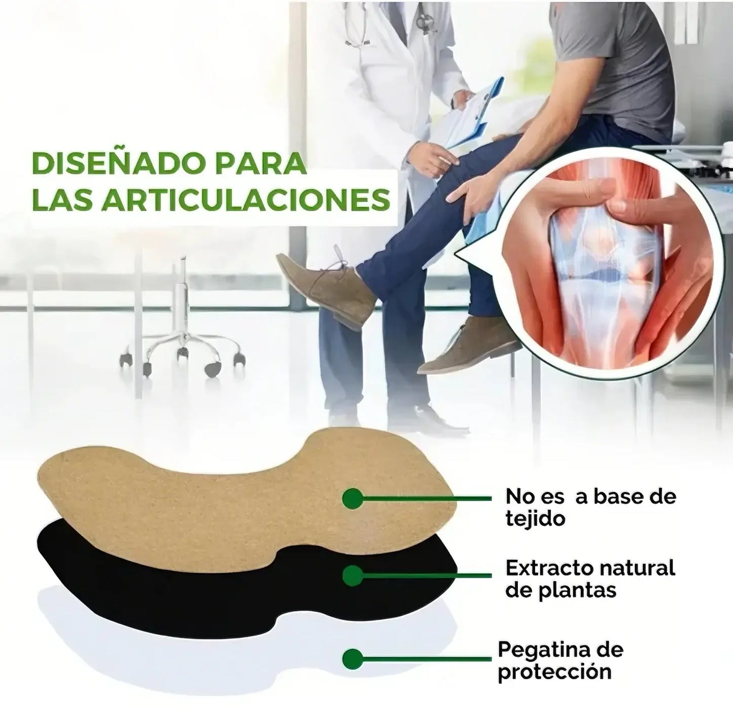 PARCHES PARA DOLOR ARTICULAR (KNEE PATCH) X 20 UNIDADES 🎀