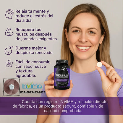 🌙 BISGLICINATO DE MAGNESIO FITOVIT® – DESCANSA, RECUPERA Y RENUEVA TU ENERGÍA