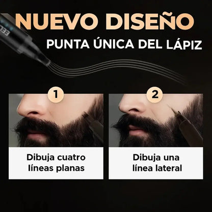 ✨LAPIZ PARA BARBA Y CEJAS 10PRO™. Impecables en segundos ✨