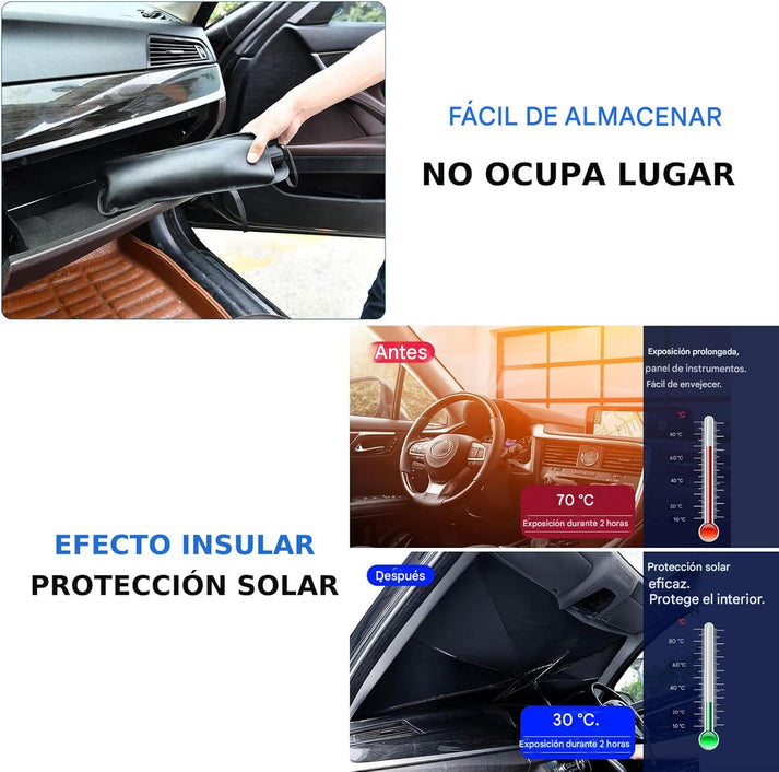 SOMBRILLA PROTECTOR SOLAR PARA VEHÍCULOS