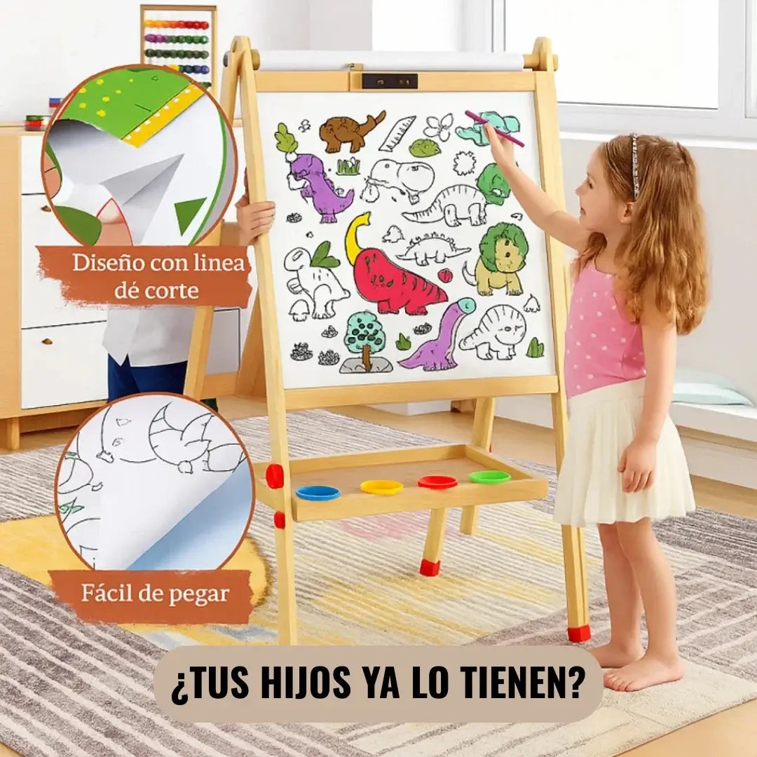 ROLLO CREATIVO KIDS™  DESPIERTA LA IMAGINACIÓN DE TUS HIJOS Y APAGA LAS PANTALLAS 🌟