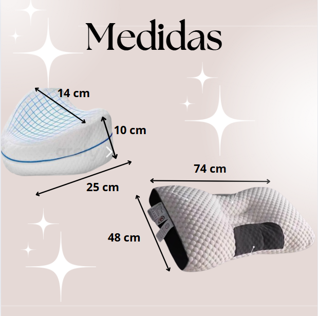 COMBO ALMOHADAS ORTOPÉDICAS