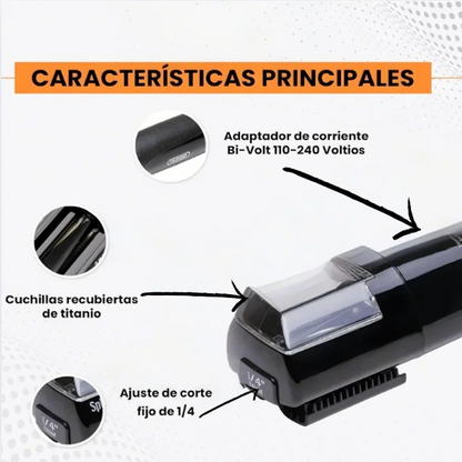 CEPILLO RECARGABLE ELIMINADOR DE HORQUILLA