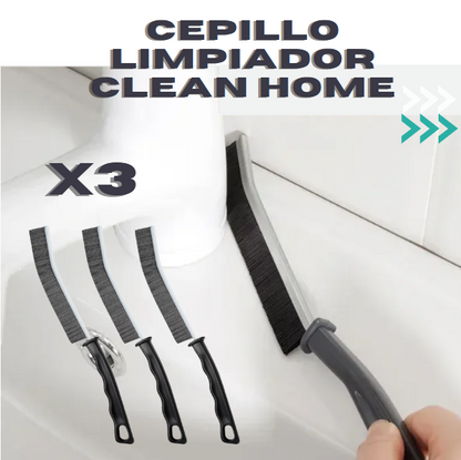 CEPILLO LIMPIADOR - CLEAN HOME. SUPER OFERTA X3