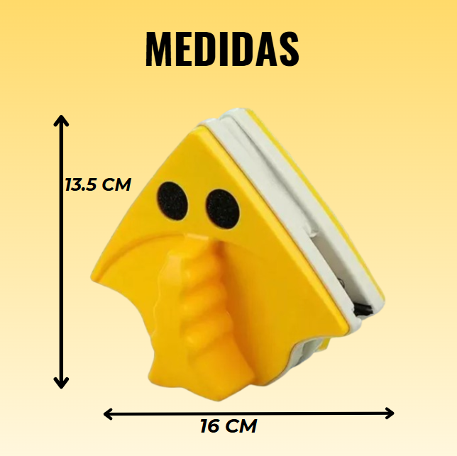 LIMPIADOR MAGNÉTICO PARA VIDRIOS Y VENTANAS