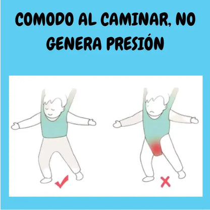 ARNÉS PRIMEROS PASOS. ACOMPAÑA ESTE MOMENTO TAN ESPECIAL SIN AFECTAR TU ESPALDA🎀