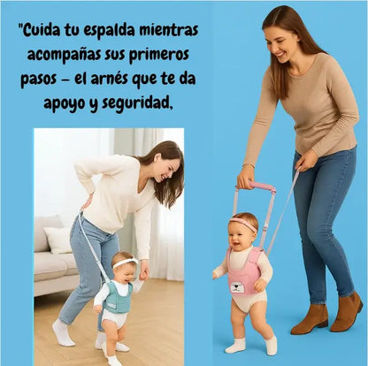 ARNÉS PRIMEROS PASOS. ACOMPAÑA ESTE MOMENTO TAN ESPECIAL SIN AFECTAR TU ESPALDA🎀