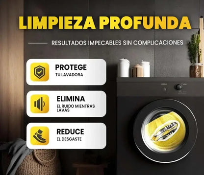 BOLSA PARA LAVAR ZAPATOS EN LAVADORA