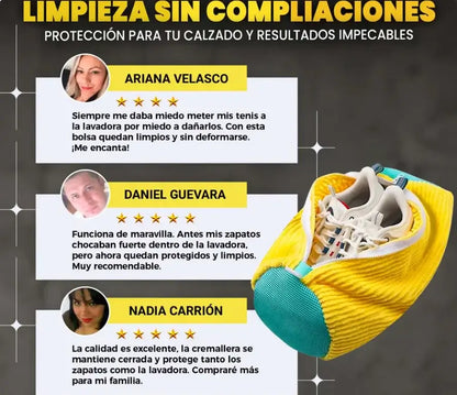BOLSA PARA LAVAR ZAPATOS EN LAVADORA