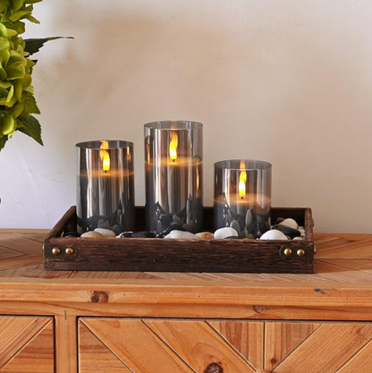 GLOWFLAME™ – VELAS SIN FUEGO. LUZ QUE TRANSFORMA TU HOGAR, SIN RIESGOS🔥