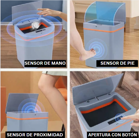 BASURERA INTELIGENTE CON SENSOR