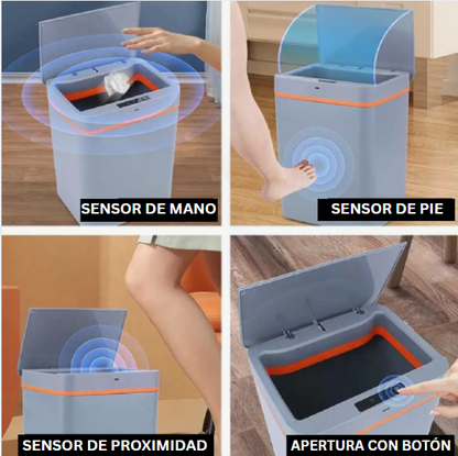 BASURERA INTELIGENTE CON SENSOR