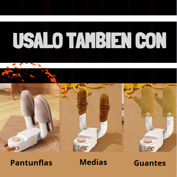 SECADOR DE ZAPATOS PLEGABLE-SHOE DRYER®️