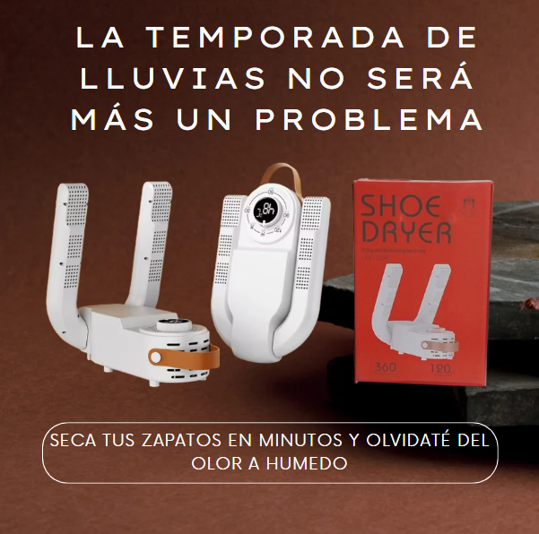 SECADOR DE ZAPATOS PLEGABLE-SHOE DRYER®️