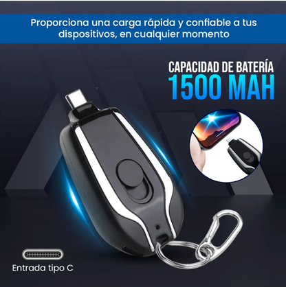 LLAVERO CARGADOR PORTÁTIL