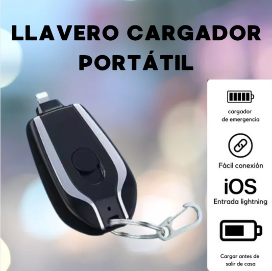 LLAVERO CARGADOR PORTÁTIL