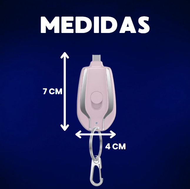 LLAVERO CARGADOR PORTÁTIL