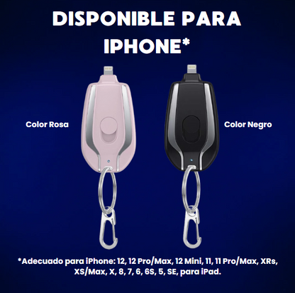 LLAVERO CARGADOR PORTÁTIL