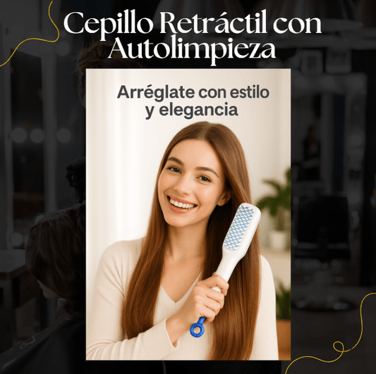 CEPILLO RETRACTIL CON AUTOLIMPIEZA