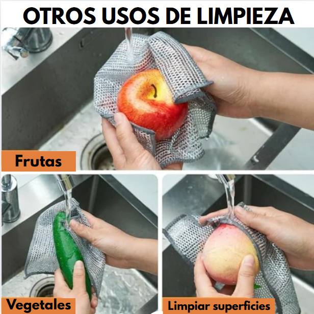 PAÑO METÁLICO ANTIRAYONES