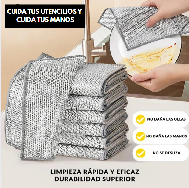 PAÑO METÁLICO ANTIRAYONES