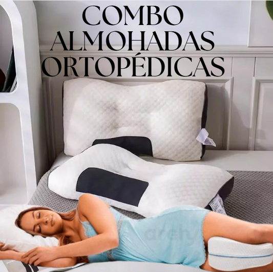 COMBO ALMOHADAS ORTOPÉDICAS