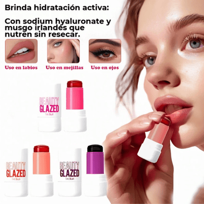 TINTA GELATINA BEAUTY GLAZED 3 EN 1.