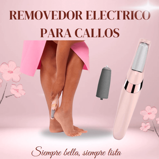 REMOVEDOR DE CALLOS ELÉCTRICO + EBOOK GRATIS 🎀 SOLO POR HOY