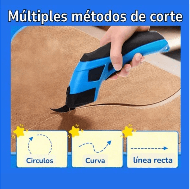 TIJERA ELÉCTRICA MULTIUSOS RECARGABLE