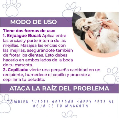 HAPPY PETS - CUIDADO BUCAL PARA MASCOTAS🎀