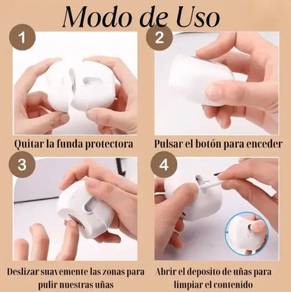 CORTAÚÑAS ELÉCTRICO IDEAL PARA TODA LA FAMILIA