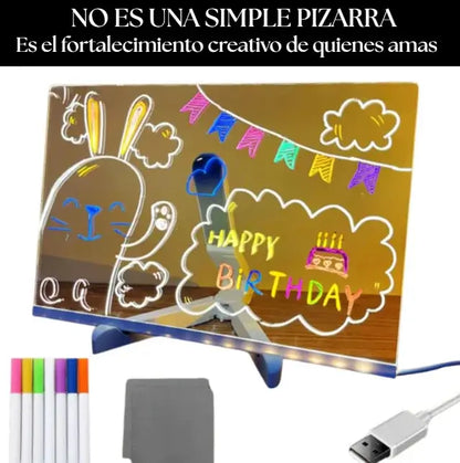 TABLERO ACRILICO, FOMENTA LA CREATIVIDAD DE LOS MAS PEQUEÑOS. ULTIMAS UNIDADES💥