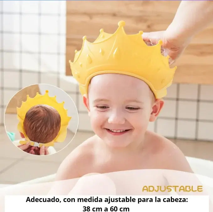 GORRO DE BAÑO PARA BEBÉS HappyBaby™