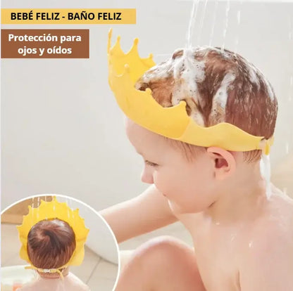 GORRO DE BAÑO PARA BEBÉS HappyBaby™