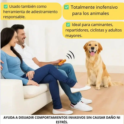 ENTRENADOR CANINO ULTRASÓNICO- CAMINA CON SEGURIDAD DONDE SEA QUE ESTÉS