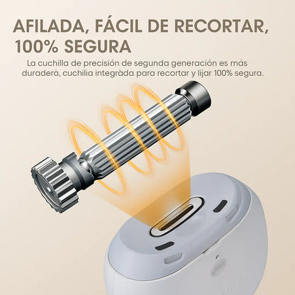CORTAÚÑAS ELÉCTRICO IDEAL PARA TODA LA FAMILIA